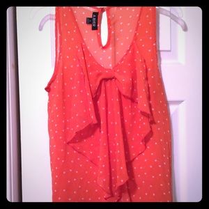 A Byer pink/white blouse